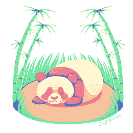 Sleepy Panda