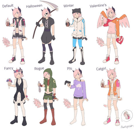 Alternate Outfits