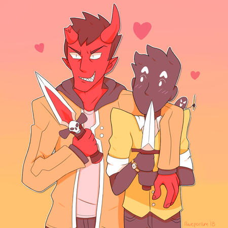 Angry Knife Boyfriend