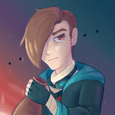Oil Pastel Simon